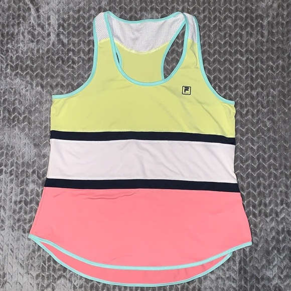 FILA Sport racer back top. Athletic Works leggings with 2 side pockets. XL. - Picture 2 of 7